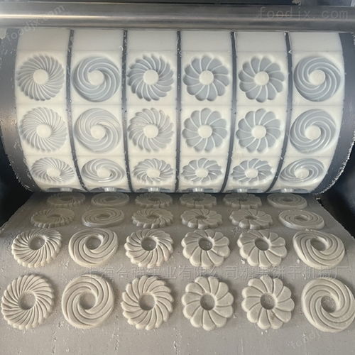 全自動桃酥成型機 多功能酥性卡通曲奇機